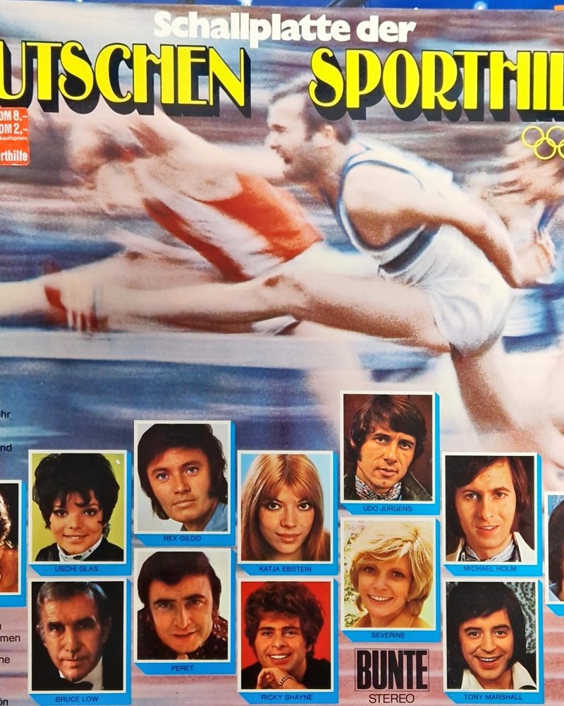 Schallplatte der Deutschen Sporthilfe