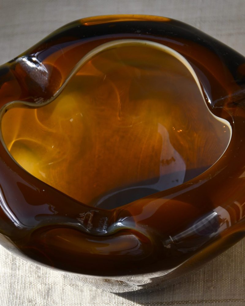 Винтидж пепелник - art glass