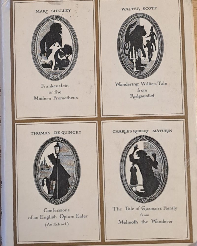 Mary Shelley, Walter Scott, Thomas De Quincey, Charles Maturin, John Polidori, Edward Lytton, Ch. Lamb