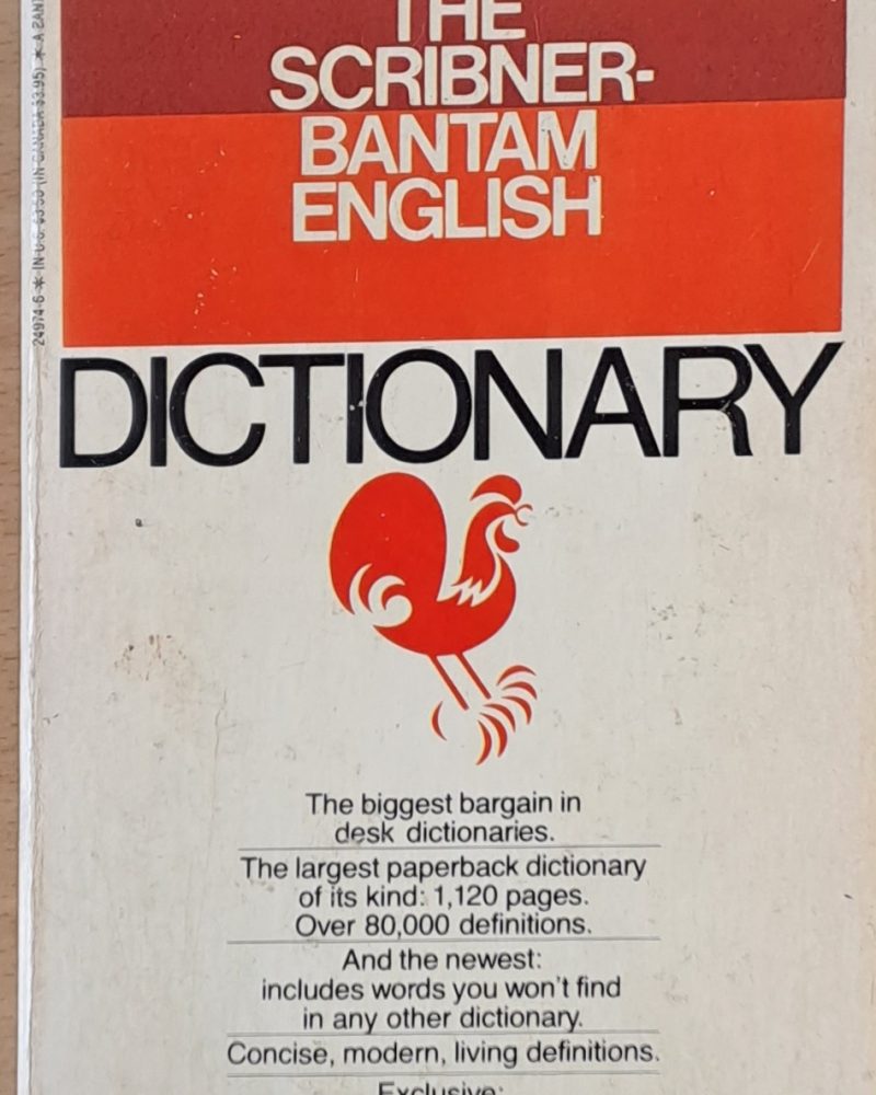 The Scribner-Bantam English Dictionary