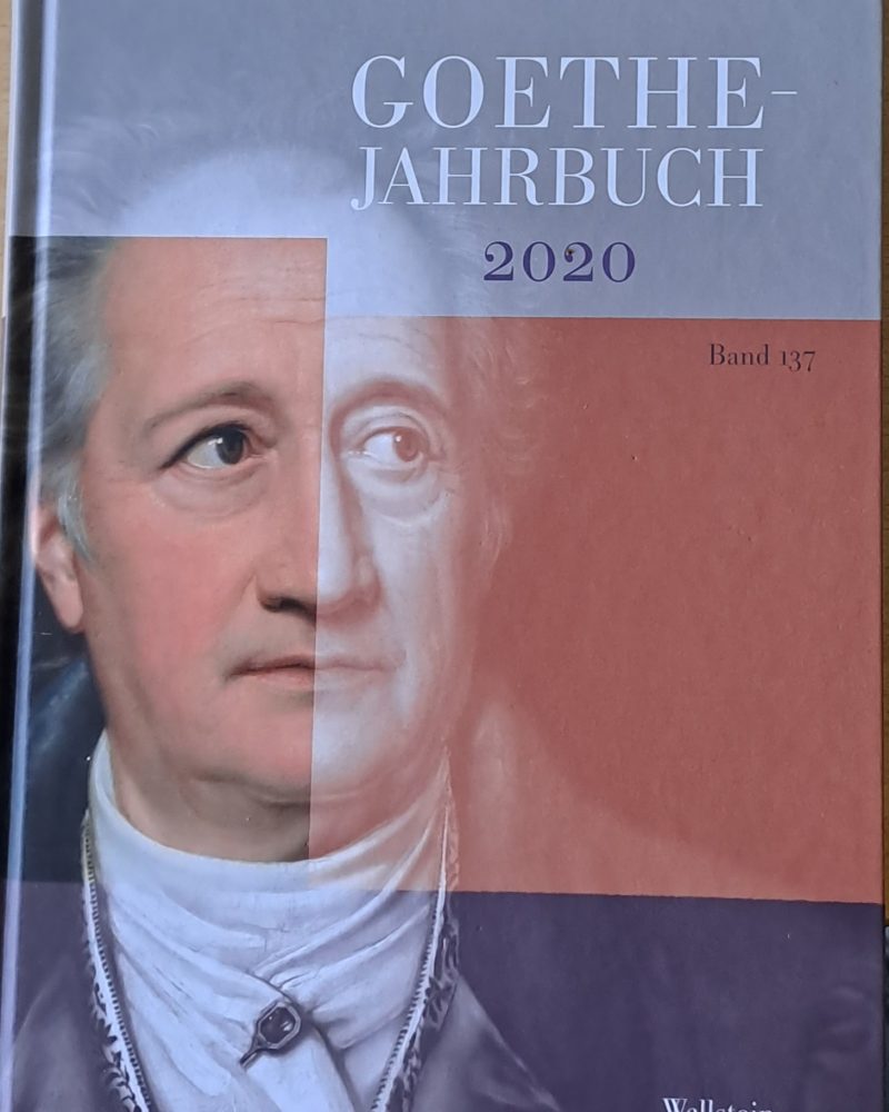 Goethe - Jahrbuch 2020.  137. Band der Gesamtfolge 2020