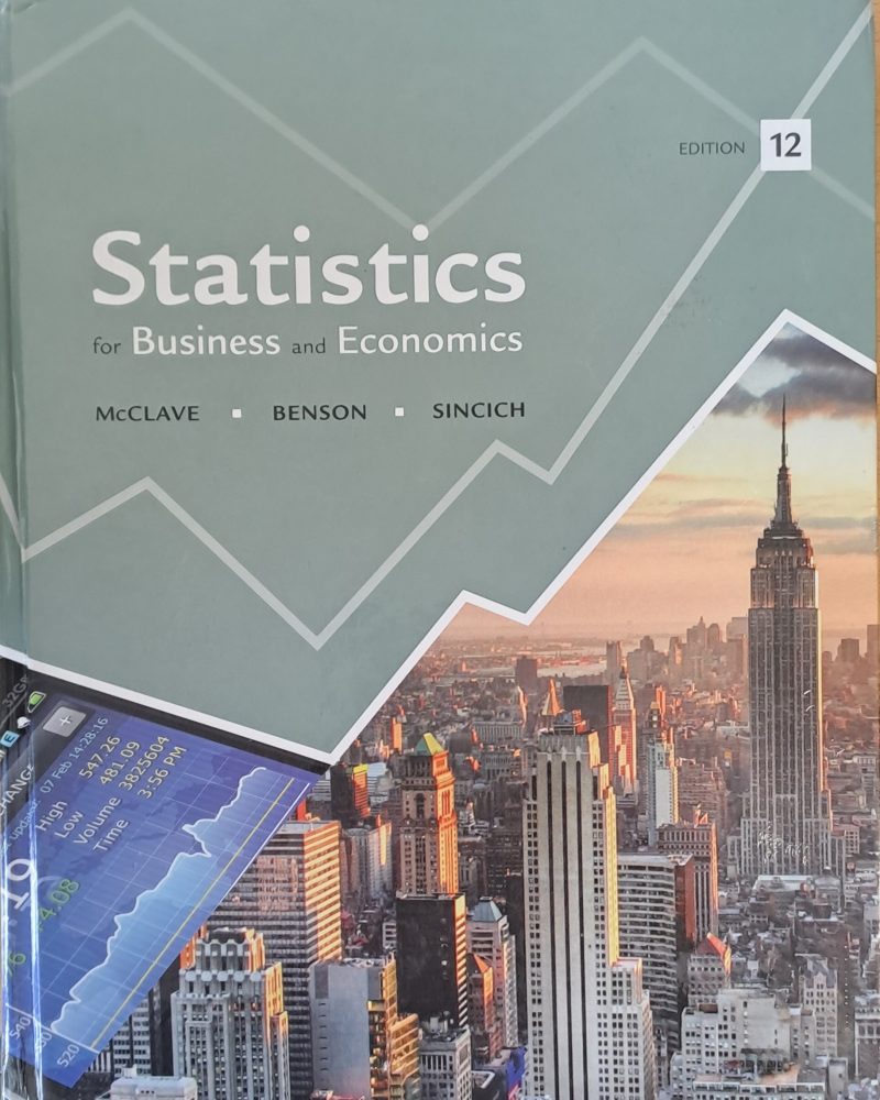 Statistics for Business and Economics