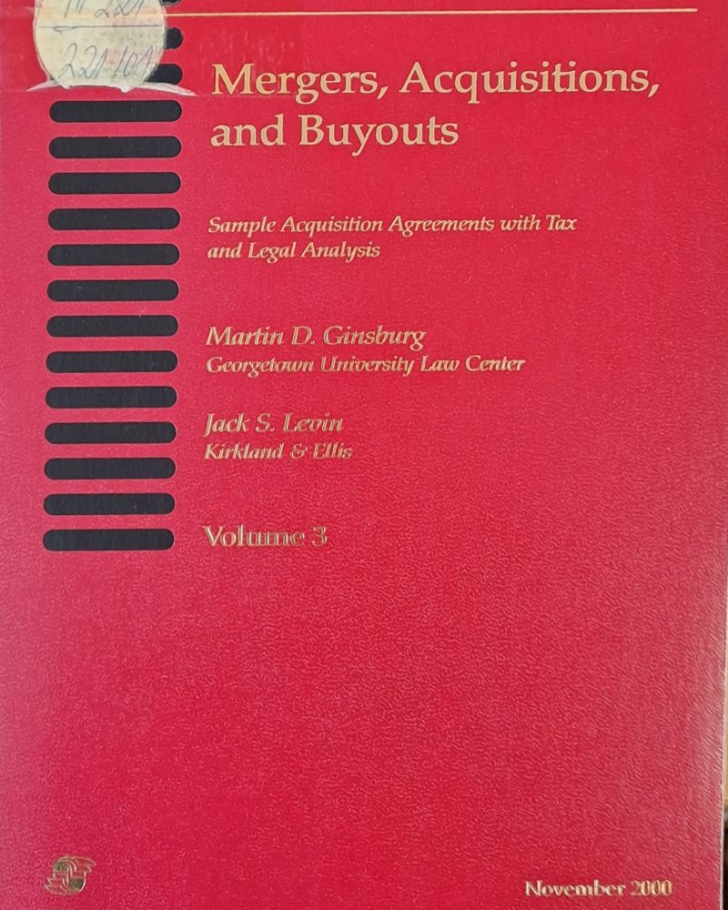 Mergers, Acquisitions and Buyouts