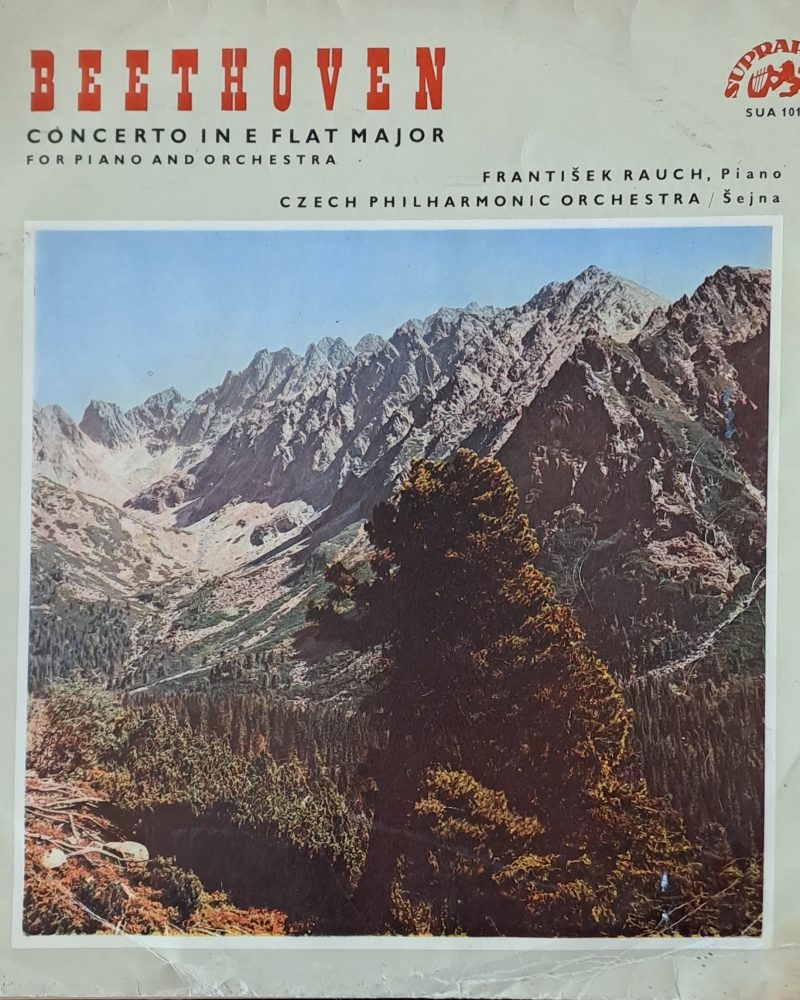 Beethoven: Concerto for piano and orchestra. Frantisek Rauch and Chech orchestra