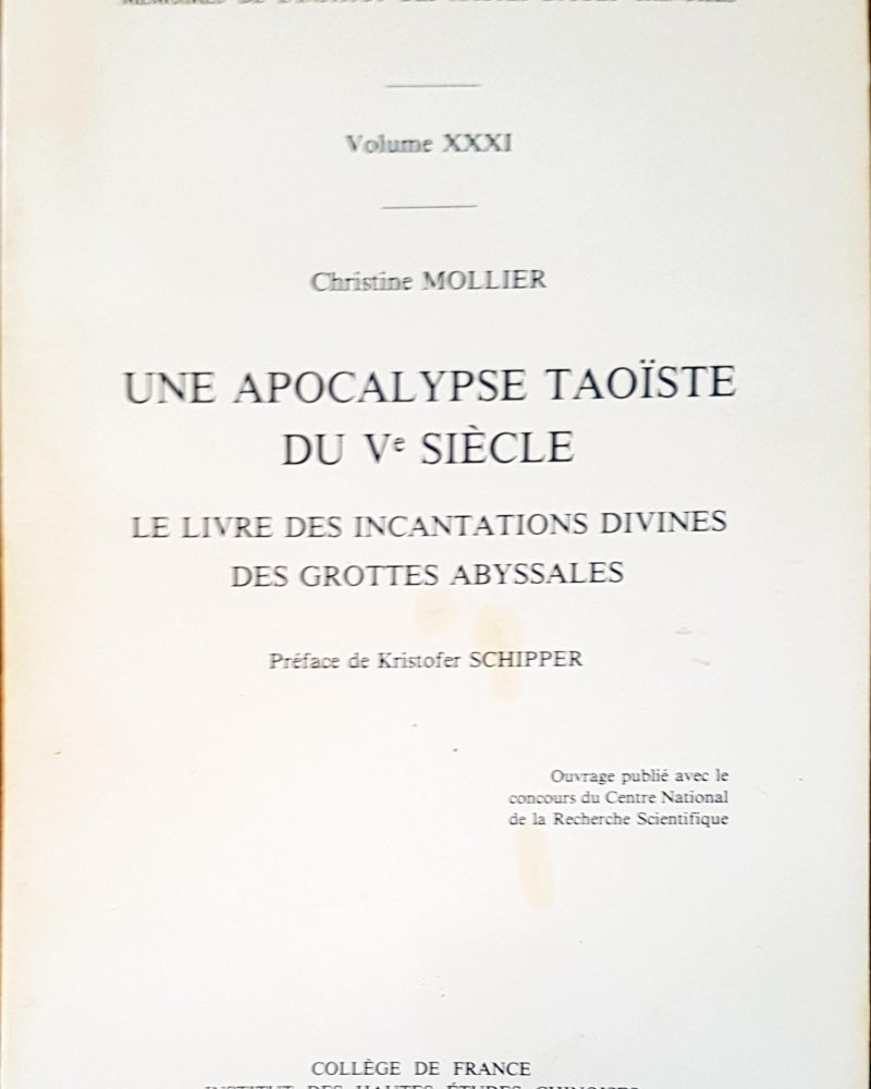Une apocalypse taoiste du ve siecle