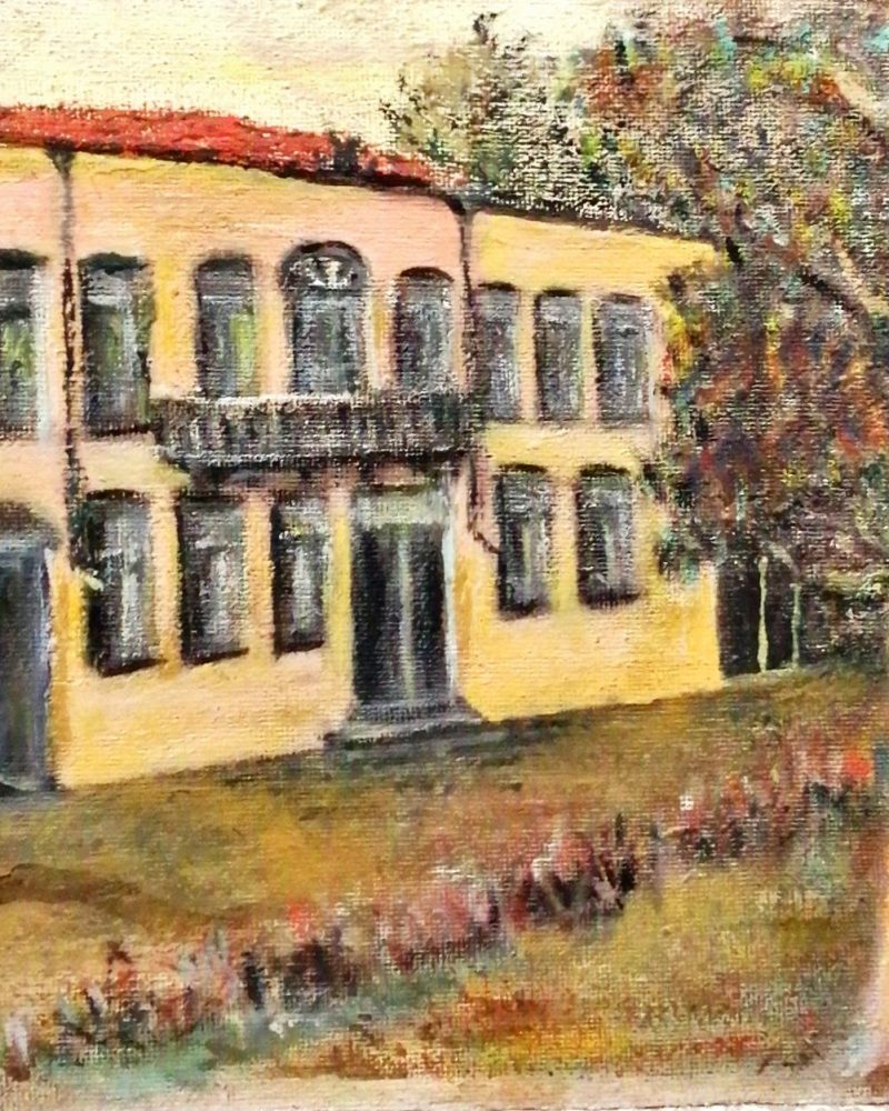 Картина върху фазер без рамка, масло