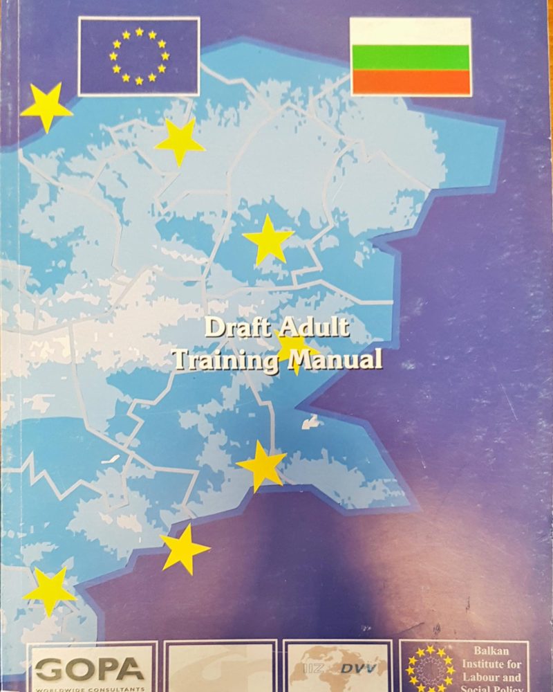 Draft adult training manual