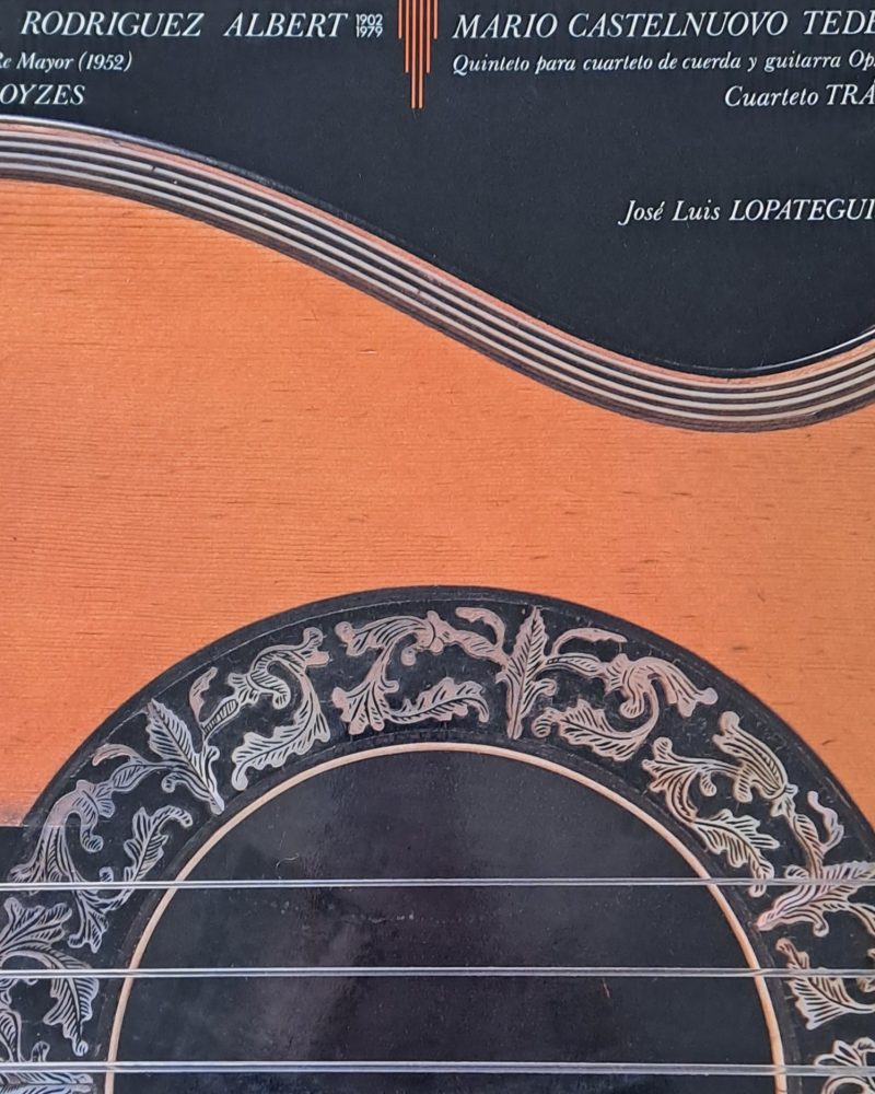 Rafael Rodriguez Albert / Mario Castelnuovo Tedesco - Cuarteto Travnicek, Jose Lopategui-guitara
