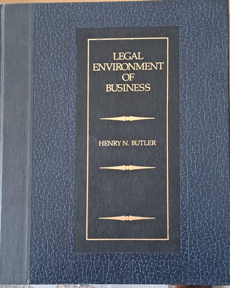 Legal Environment of Business