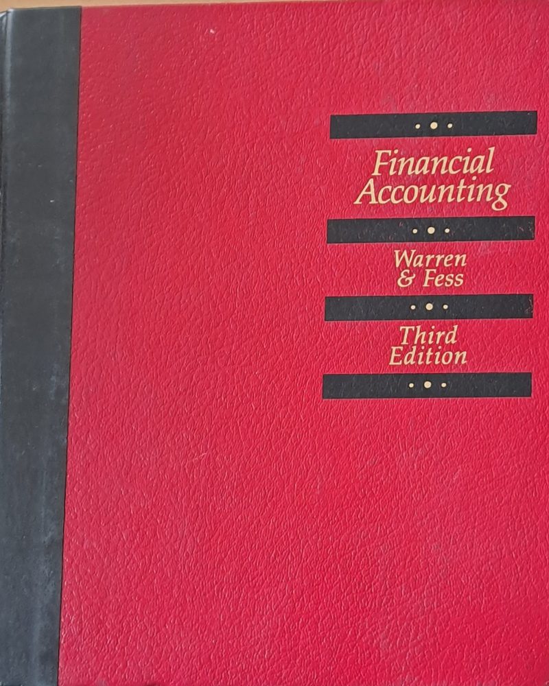 Financial Accounting, Third Edition