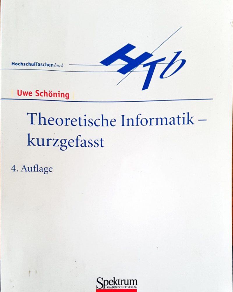 Theoretische informatik- kurzgefasst