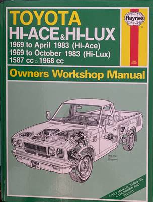 Toyota HI-ACE & HI-LUX 1969 to April 1983 (HI-Ace) 1969 to October 1983 ...
