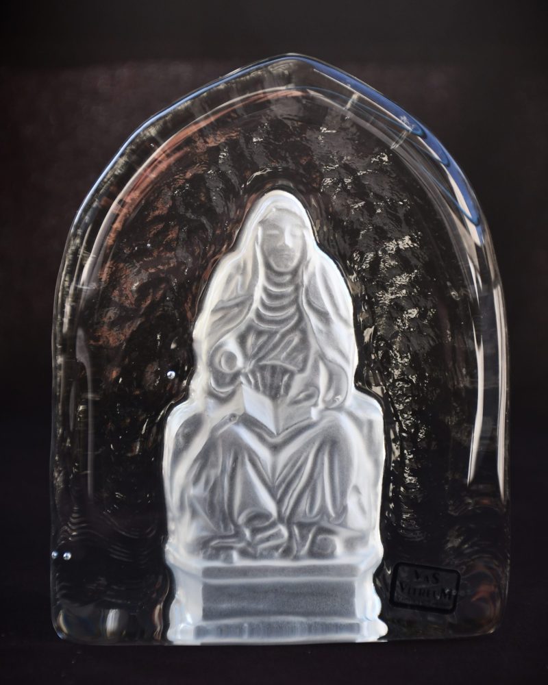 Art glass скулптура от VaS Vitreum, Швеция