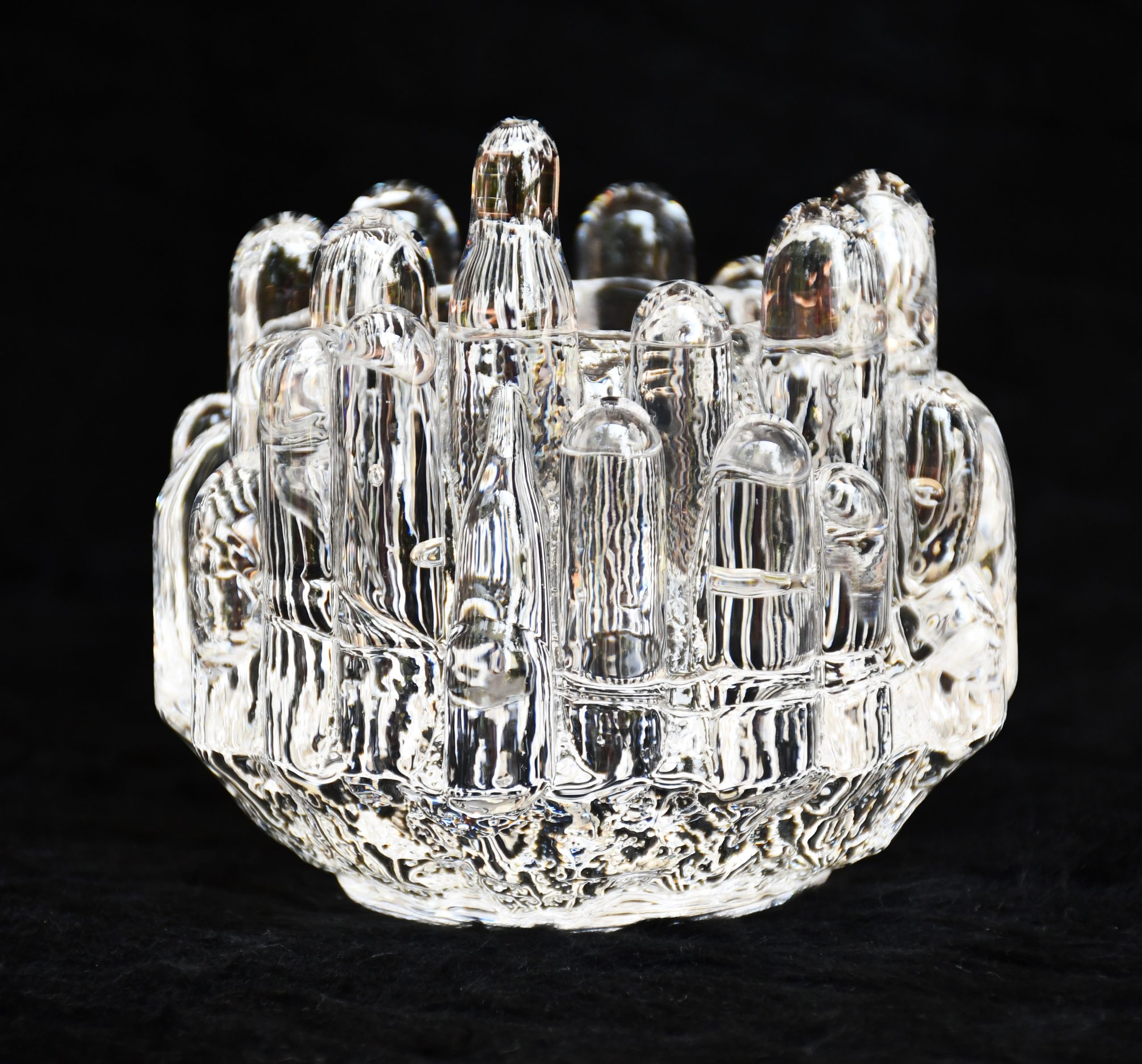 Свещник "Polar Ice" от 1960-те. Дизайн Göran Wärff.