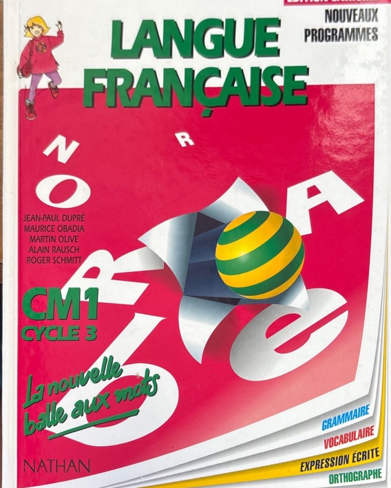 Langue francaise. Cycle 3. CM1