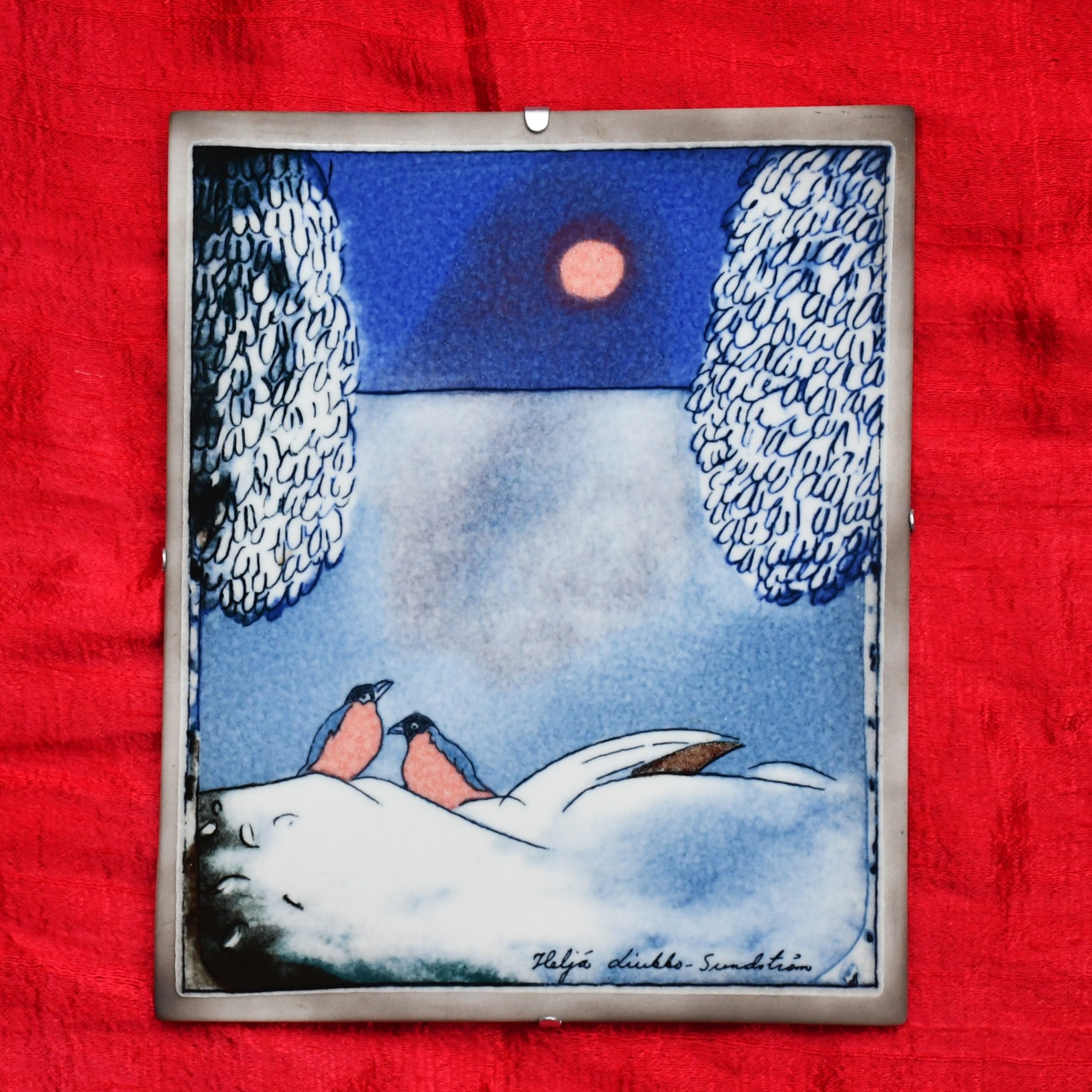 Порцеланова картина - "Arabia" (Финландия)