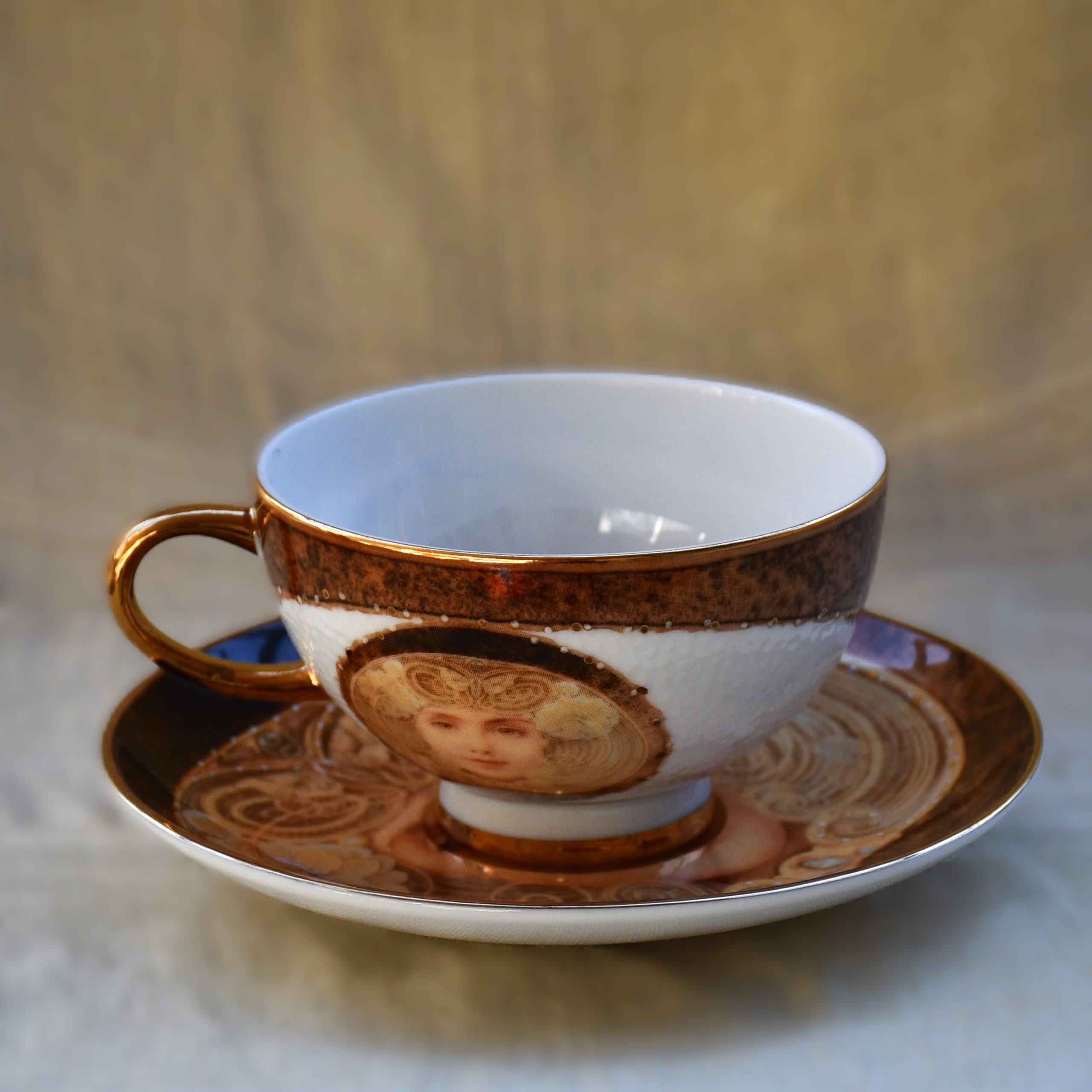 Английски сет за чай - костен порцелан