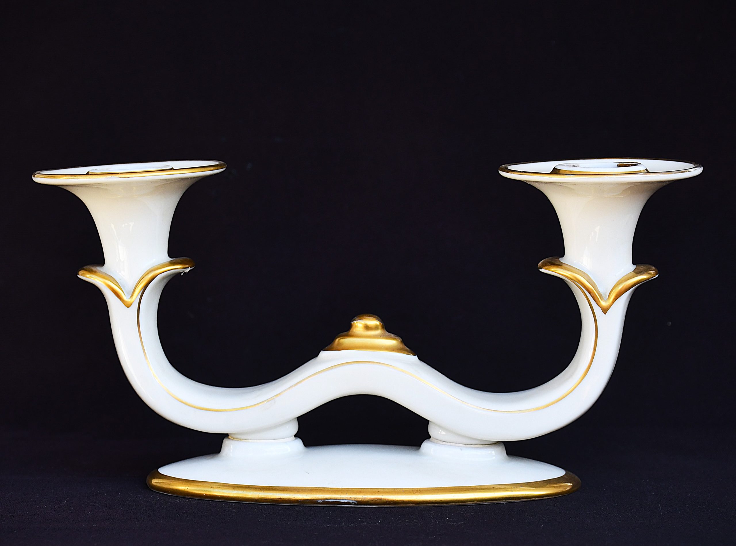 Двоен свещник от порцелан, Eschenbach Бавария